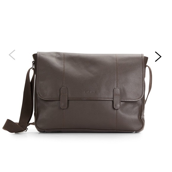 Cole Haan Other - Cole Haan black leather messenger crossbody.
